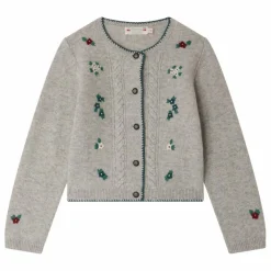 Gilet Jamina Laine | Gris chiné