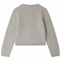 Gilet Jamina Laine | Gris chiné