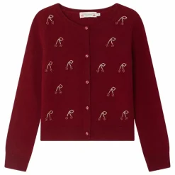 Gilet Jonia Cachemire | Bordeaux