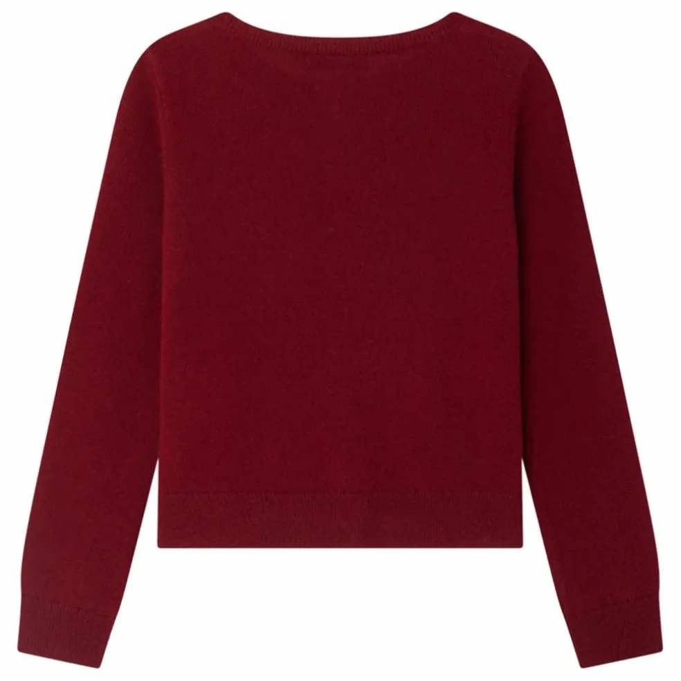Gilet Jonia Cachemire | Bordeaux
