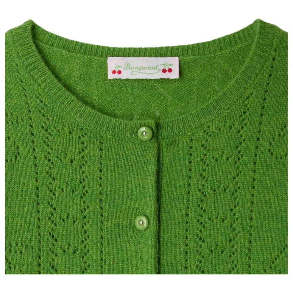 Gilet Josiane Cachemire | Vert
