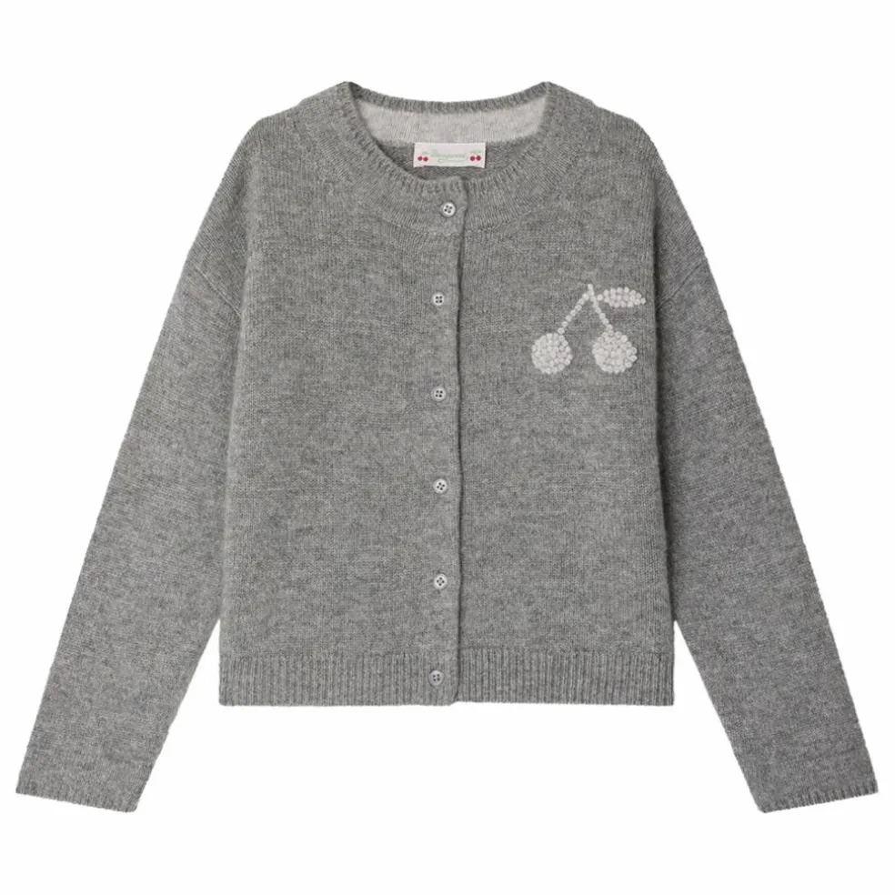 Gilet Judicael Cachemire | Gris chiné