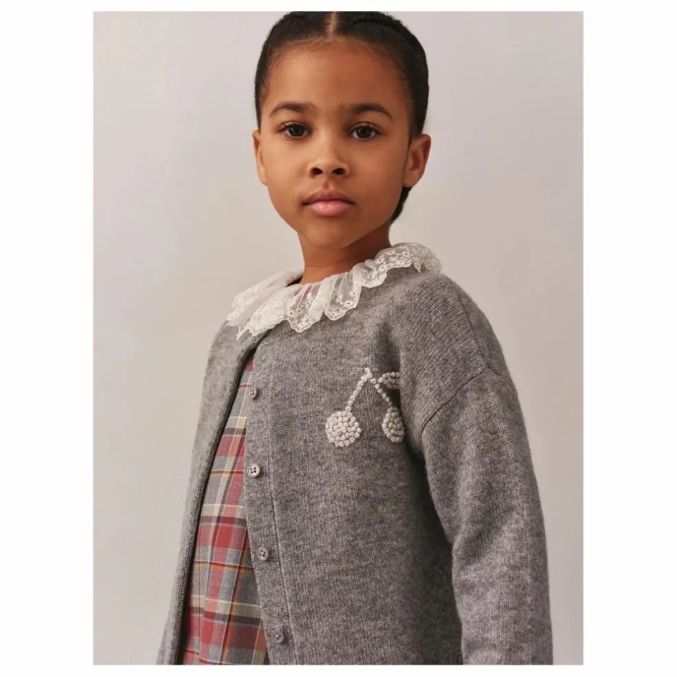 Gilet Judicael Cachemire | Gris chiné