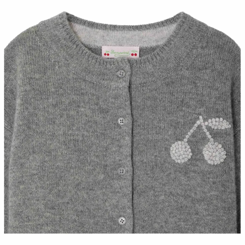 Gilet Judicael Cachemire | Gris chiné