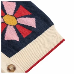 Gilet Kaleidoscope Coton Bio | Bleu marine