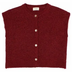 Gilet Lurex Fibres Recyclées | Bordeaux