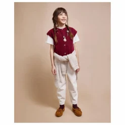 Gilet Lurex Fibres Recyclées | Bordeaux