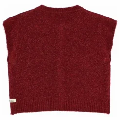 Gilet Lurex Fibres Recyclées | Bordeaux