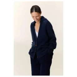 Gilet Marloup Core Super Kid Mohair | Bleu marine