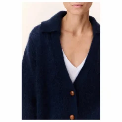 Gilet Marloup Core Super Kid Mohair | Bleu marine