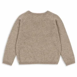 Gilet Mattou Laine | Taupe