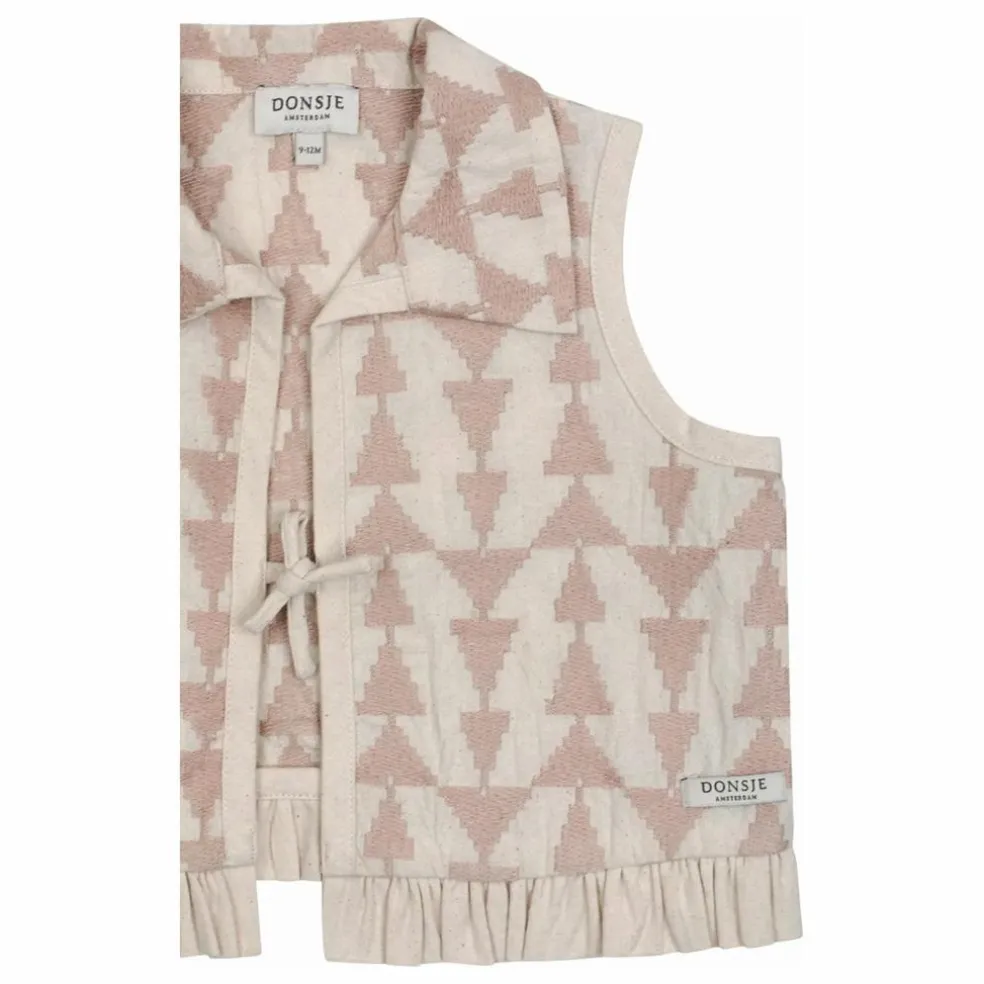 Gilet Neeltje | Rose pâle