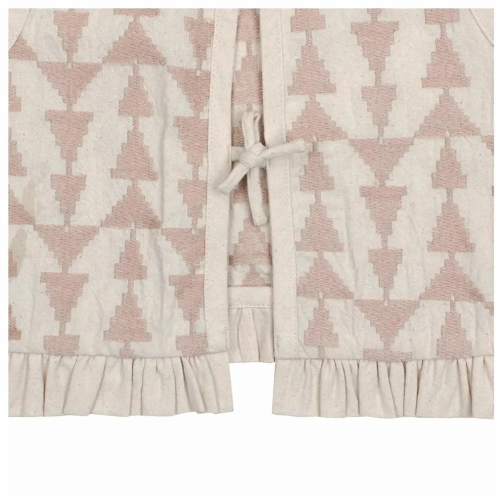 Gilet Neeltje | Rose pâle