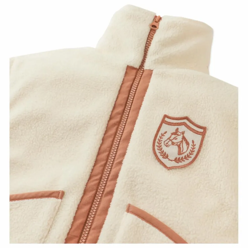 Gilet Polaire Juno | Ecru
