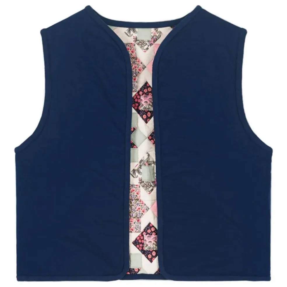 Gilet Réversible Andresa | Bleu marine