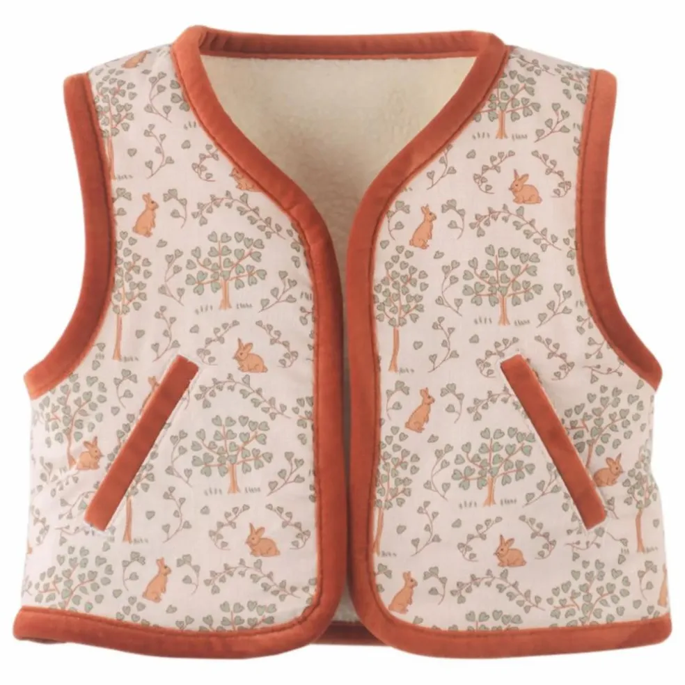 Gilet Réversible Glade | Ecru