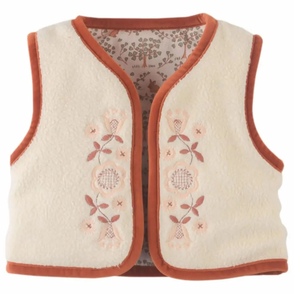 Gilet Réversible Glade | Ecru