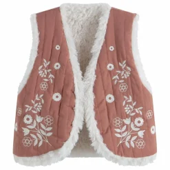 Gilet Réversible Noemie | Terracotta