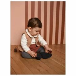 Gilet Sans Manches Agathe Laine | Beige