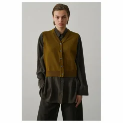 Gilet Sans Manches Chiara Laine Mérinos | Bronze