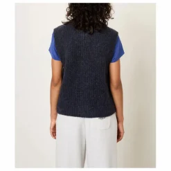 Gilet Sans Manches East Alpaga | Bleu marine