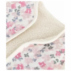 Gilet Sans Manches Fleuri | Ecru