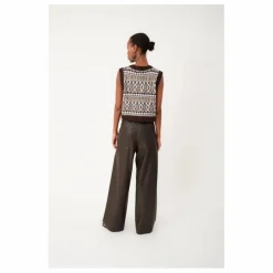 Gilet Sans Manches Francesca | Marron