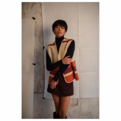 Gilet Sans Manches Hopis Laine Recyclée | Beige