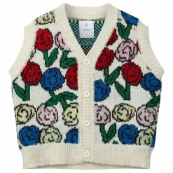 Gilet Sans Manches Kukka Laine | Ecru