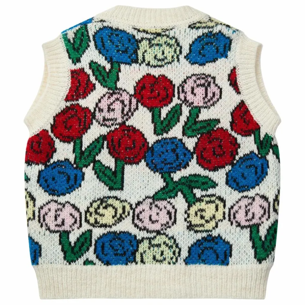 Gilet Sans Manches Kukka Laine | Ecru