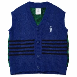 Gilet Sans Manches Presto Laine | Bleu roi