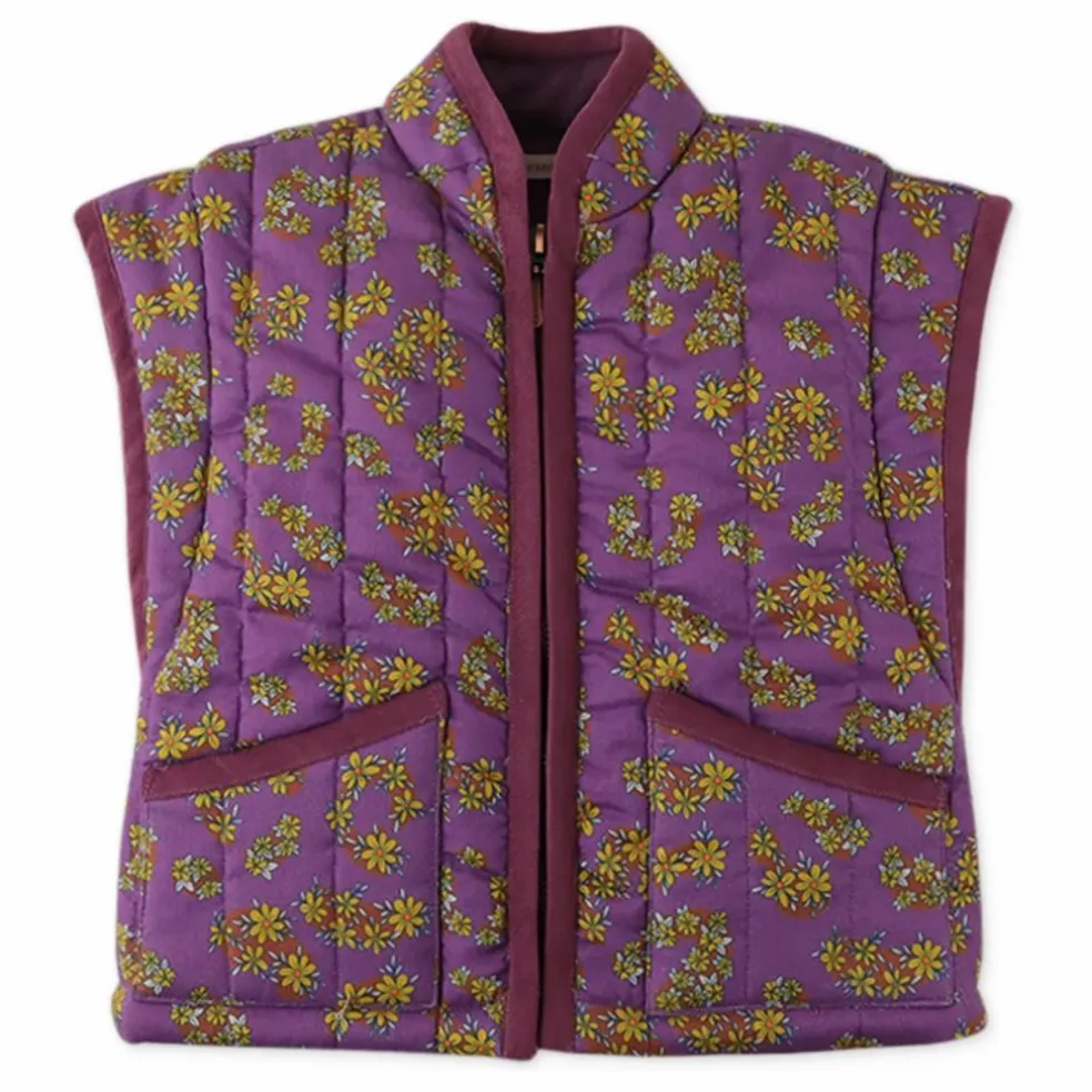 Gilet Sans Manches Tiger | Violet