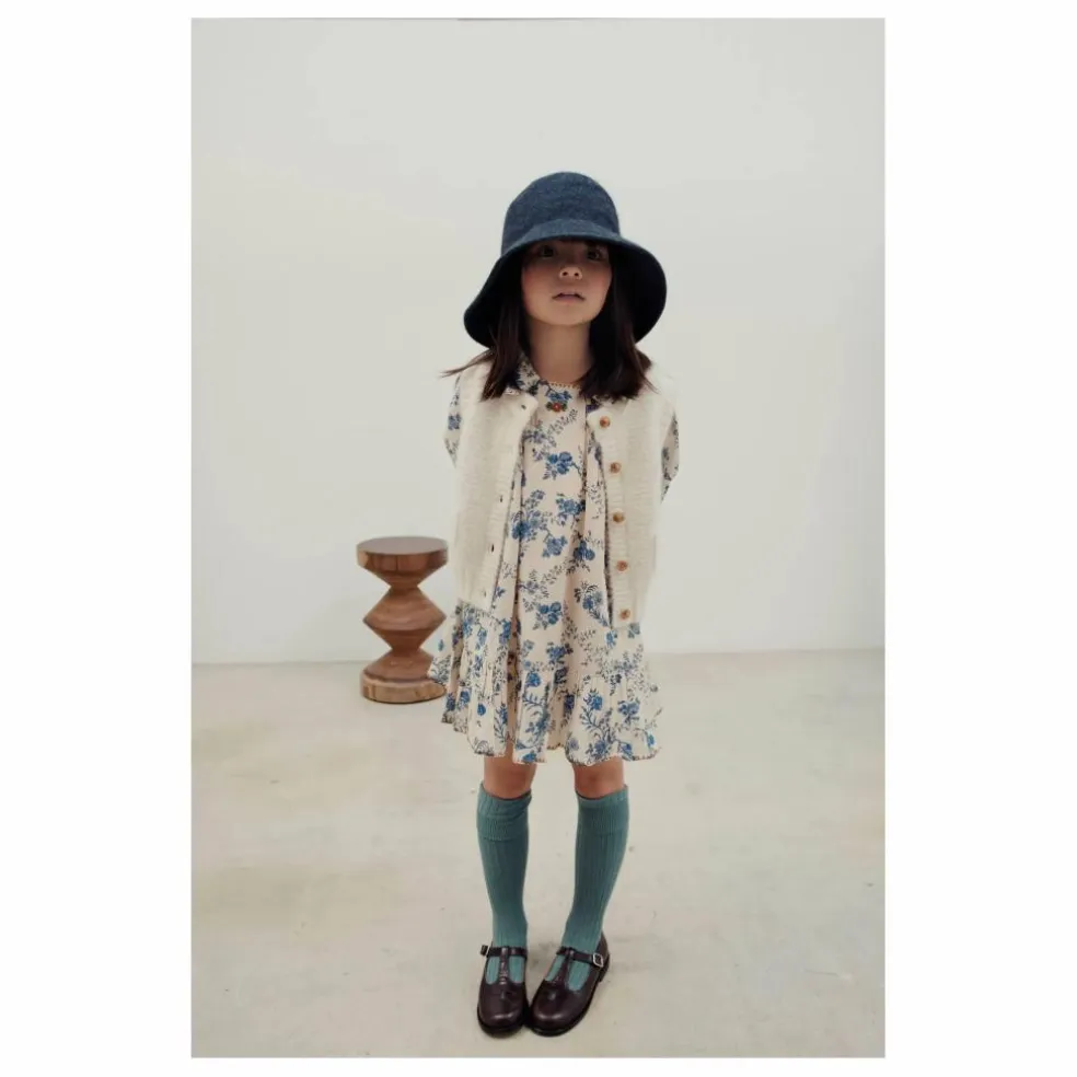 Gilet Sans Manches Uni Laine | Ecru