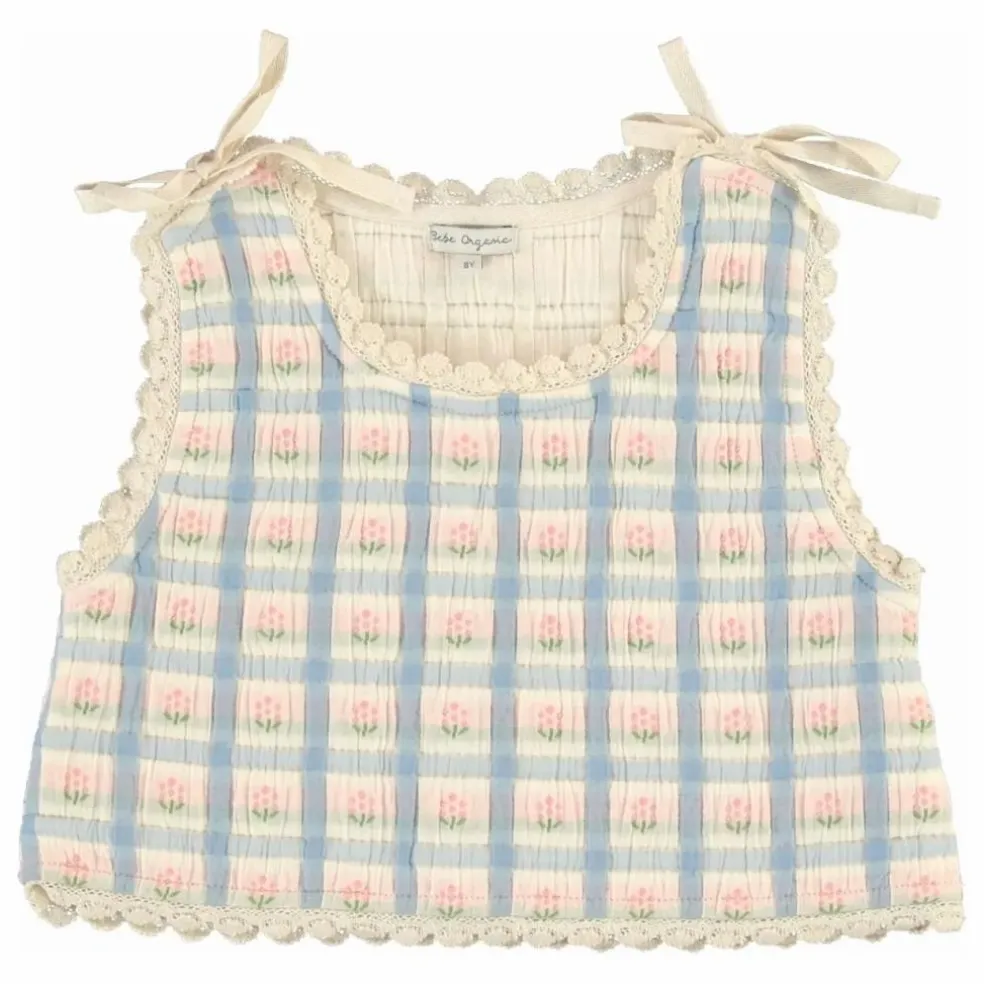 Gilet Sans Manches Zora Coton Bio | Ecru