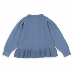 Gilet Soleil Coton Bio | Bleu