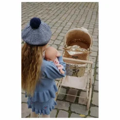 Gilet Soleil Coton Bio | Bleu