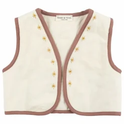 Gilet Stars | Ecru