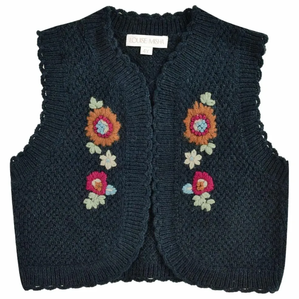 Gilet Sylna Laine | Bleu marine