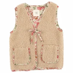 Gilet Teddy | Beige