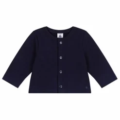 Gilet Uni Coton Bio | Bleu nuit