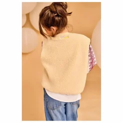 Gilets Sans Manches Réversible Façon Sherpa Jambo | Beige