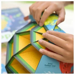 Globe à construire Drapeaux