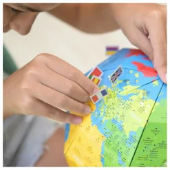 Globe à construire Drapeaux