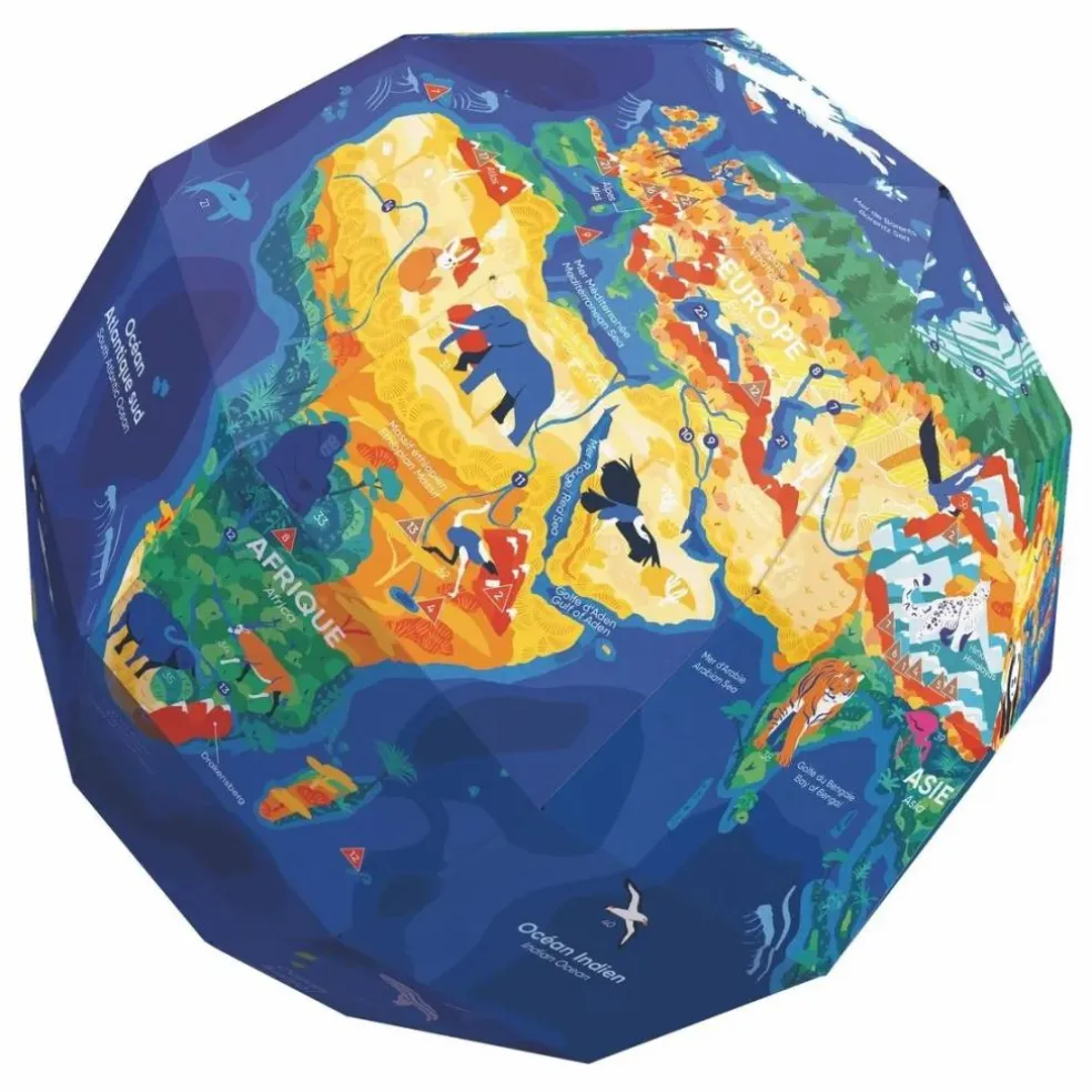 Globe à construire Notre Planète