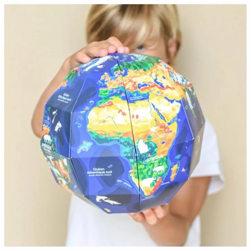 Globe à construire Notre Planète