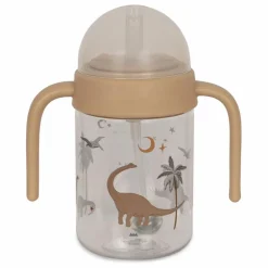 Gobelet d'apprentissage Dino | Beige