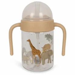 Gobelet d'apprentissage Safari | Beige