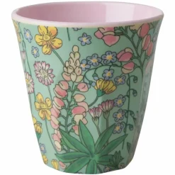 Gobelet imprimé fleurs