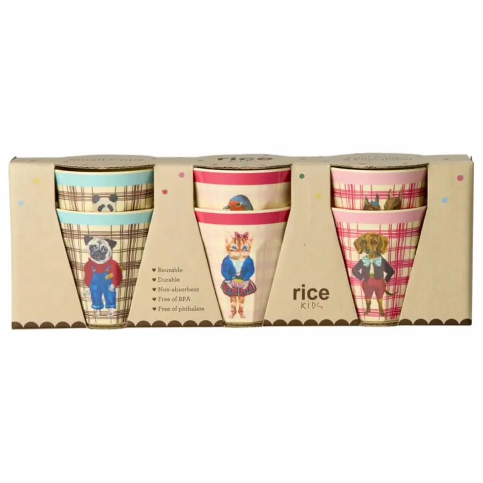 Gobelets - Set de 6 - Rice x Nathalie Lété