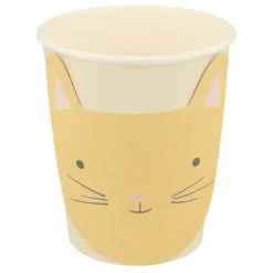 Gobelets Chat pastel - Set de 8